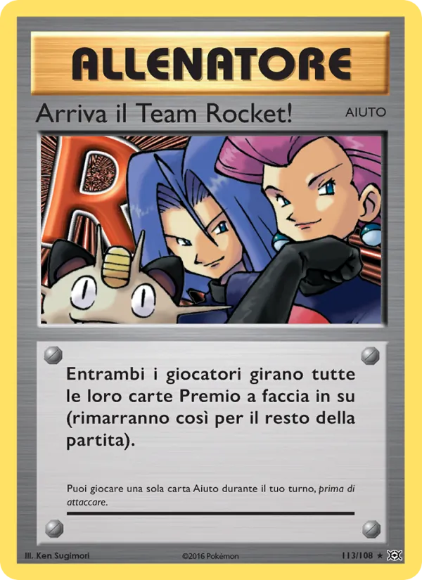 Arriva il Team Rocket! – Evoluzioni 113