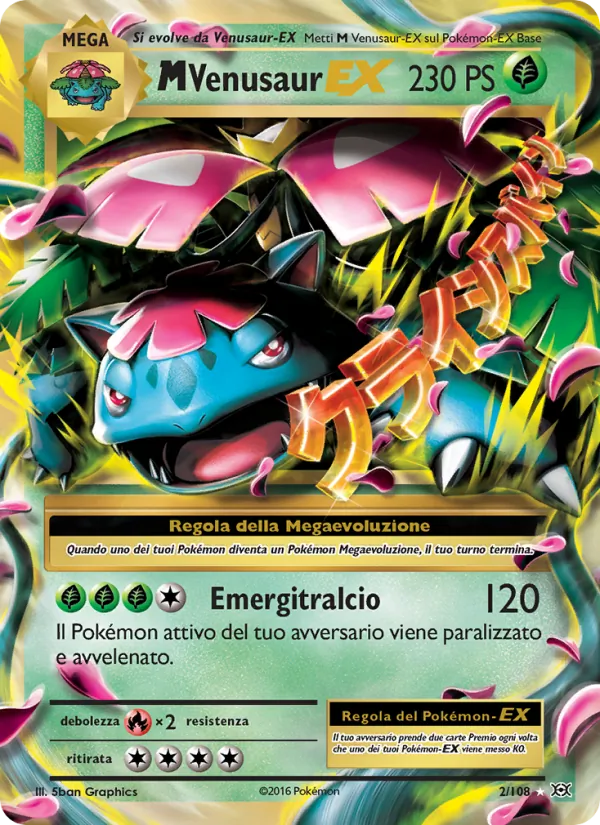 M Venusaur EX – Evoluzioni 2