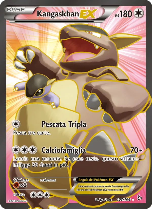 Kangaskhan EX – Fuoco Infernale 103
