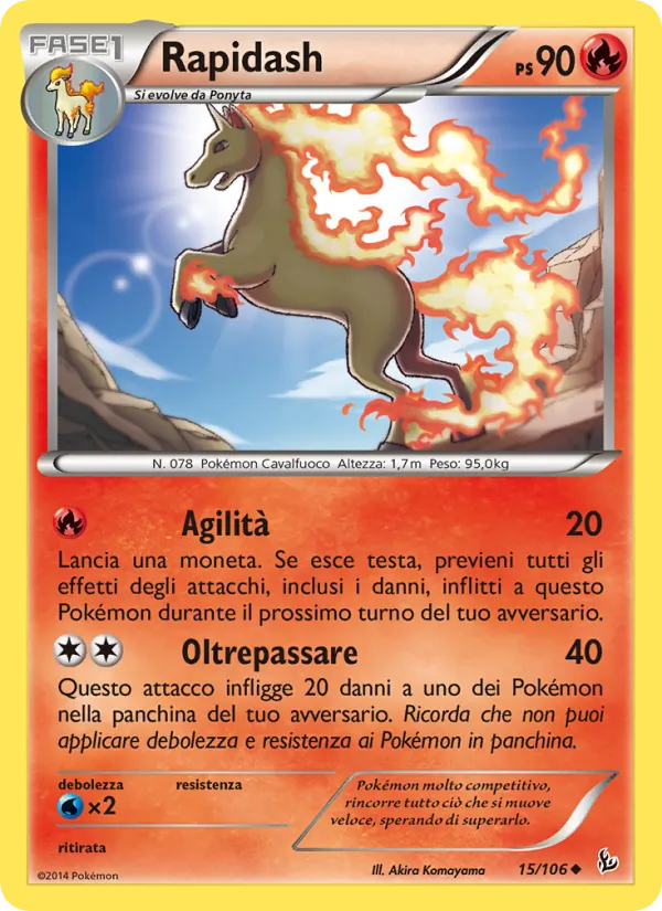 Rapidash – Fuoco Infernale 15