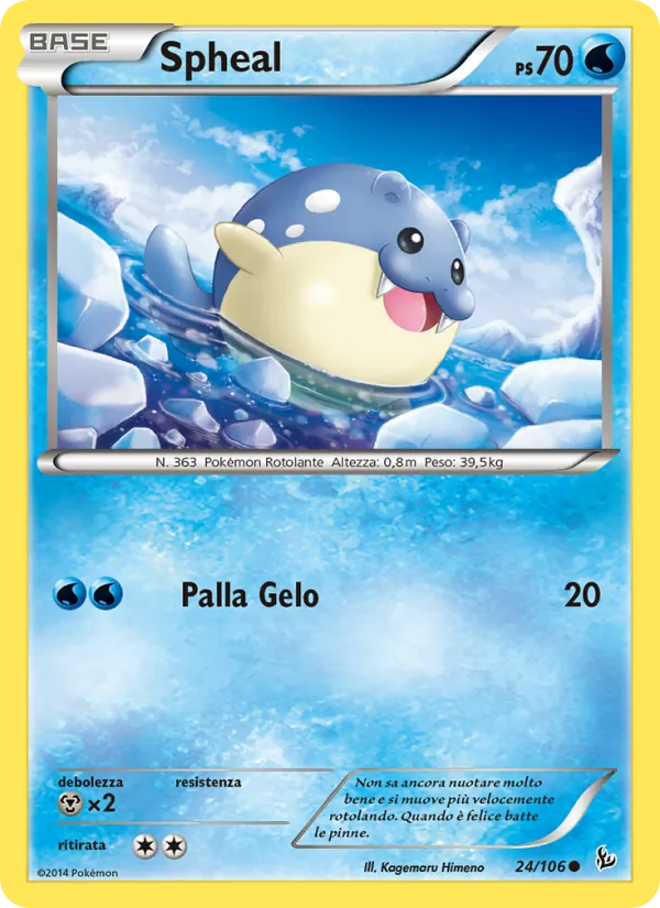 Spheal – Fuoco Infernale 24