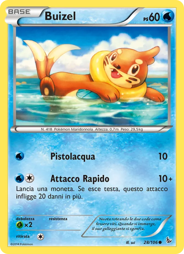 Buizel – Fuoco Infernale 28