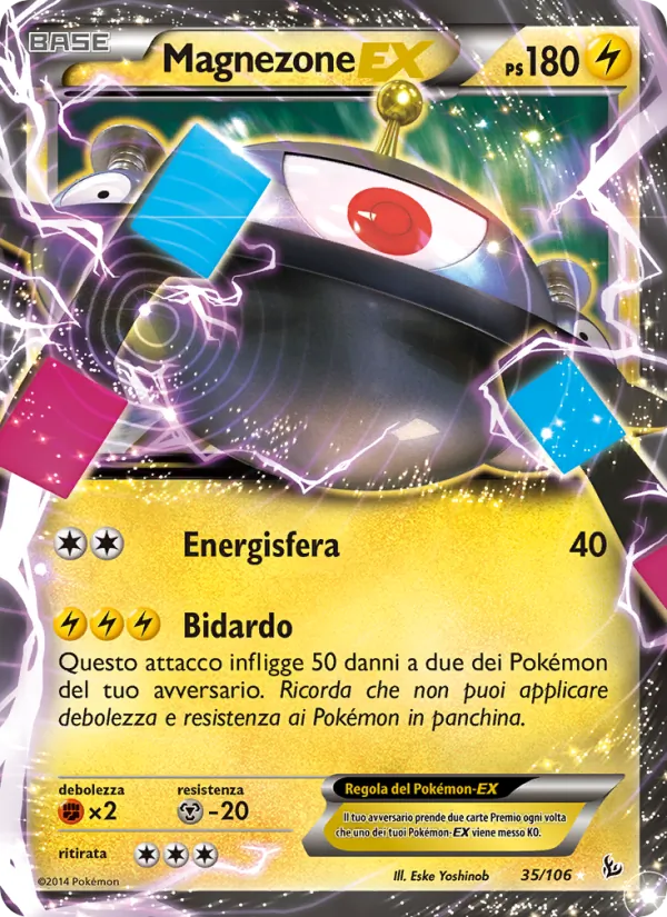 Magnezone EX – Fuoco Infernale 35