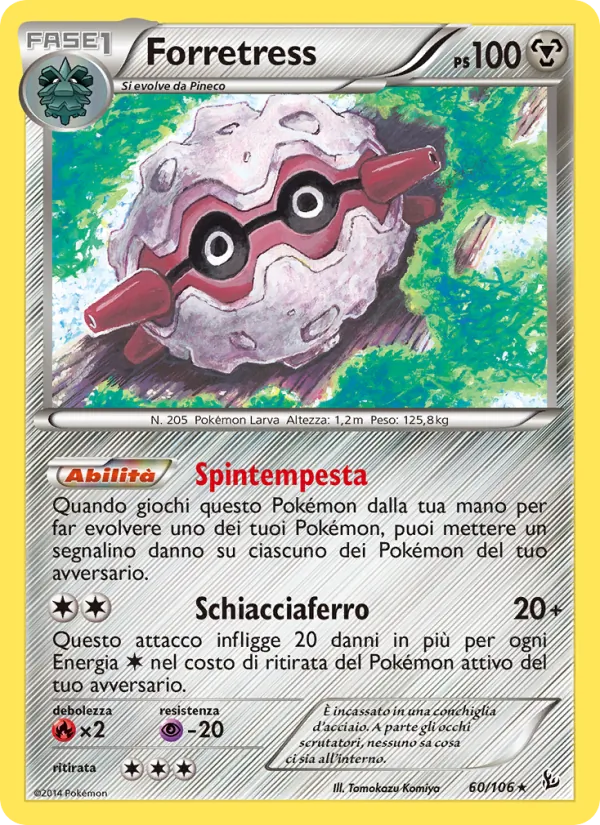 Forretress – Fuoco Infernale 60