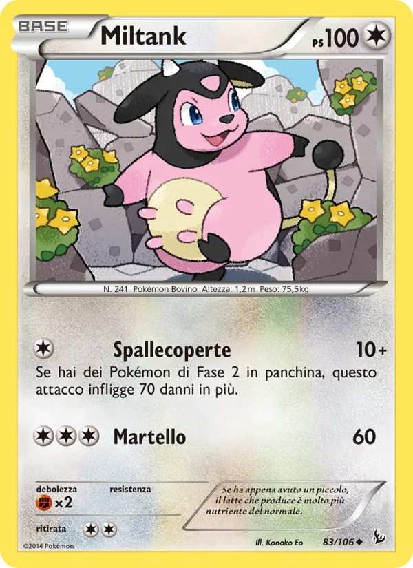 Miltank – Fuoco Infernale 83
