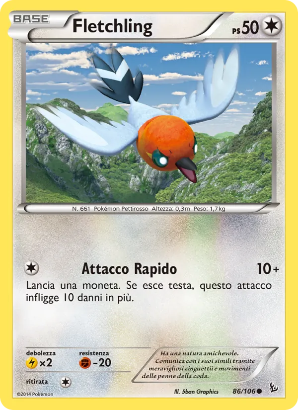 Fletchling – Fuoco Infernale 86