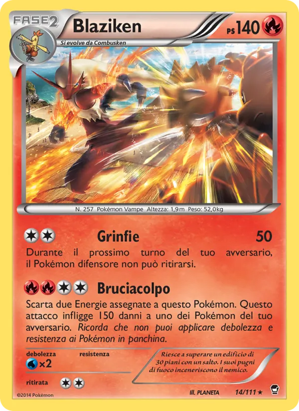 Blaziken – Colpi Furiosi 14