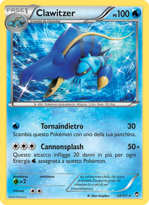 Clawitzer – Colpi Furiosi 24