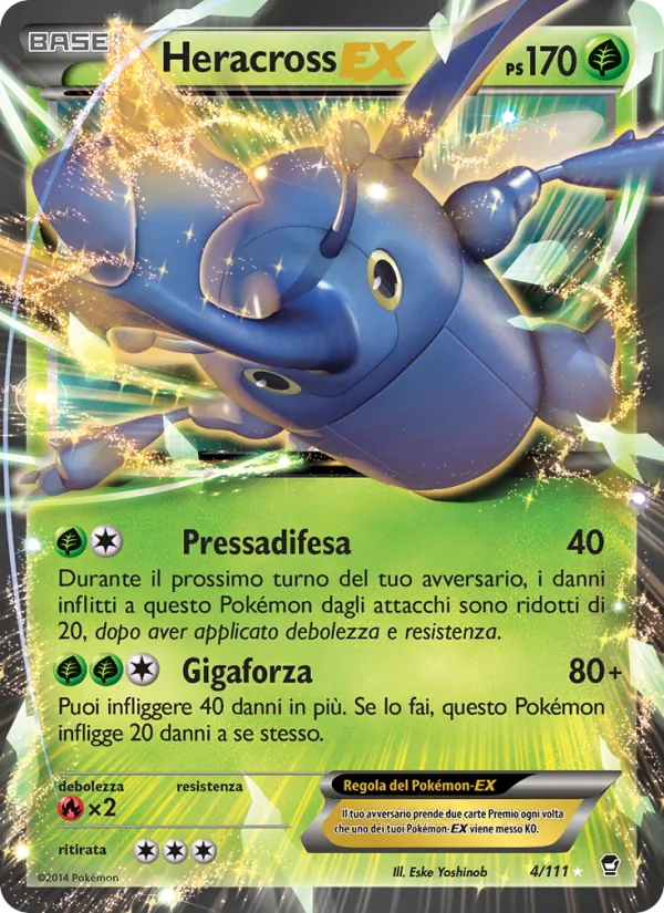 Heracross EX – Colpi Furiosi 4