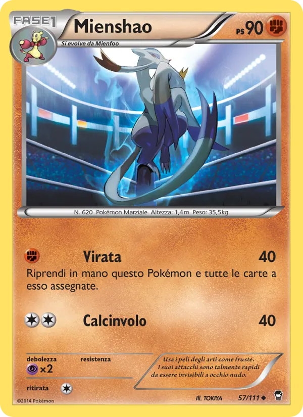 Mienshao – Colpi Furiosi 57