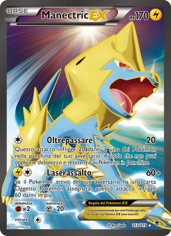 Manectric EX – Forze Spettrali 113