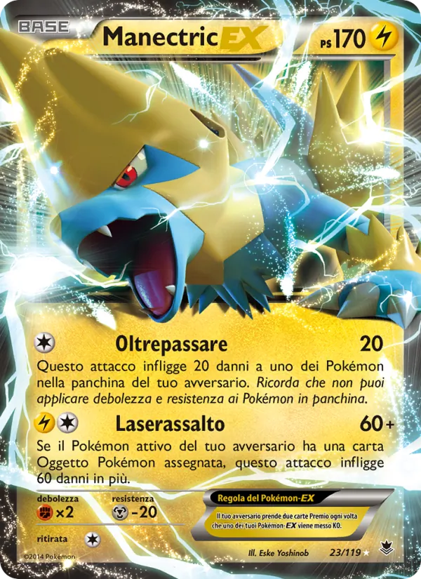Manectric EX – Forze Spettrali 23