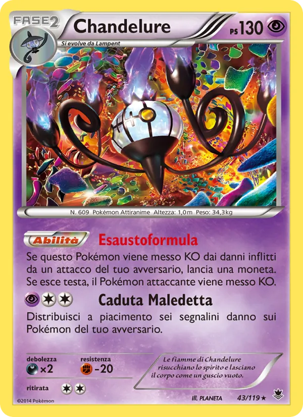 Chandelure – Forze Spettrali 43