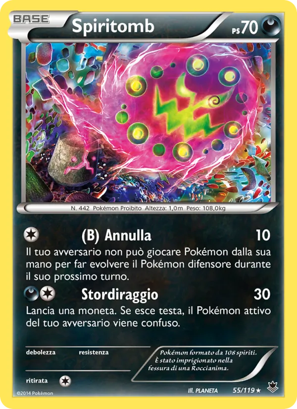 Spiritomb – Forze Spettrali 55