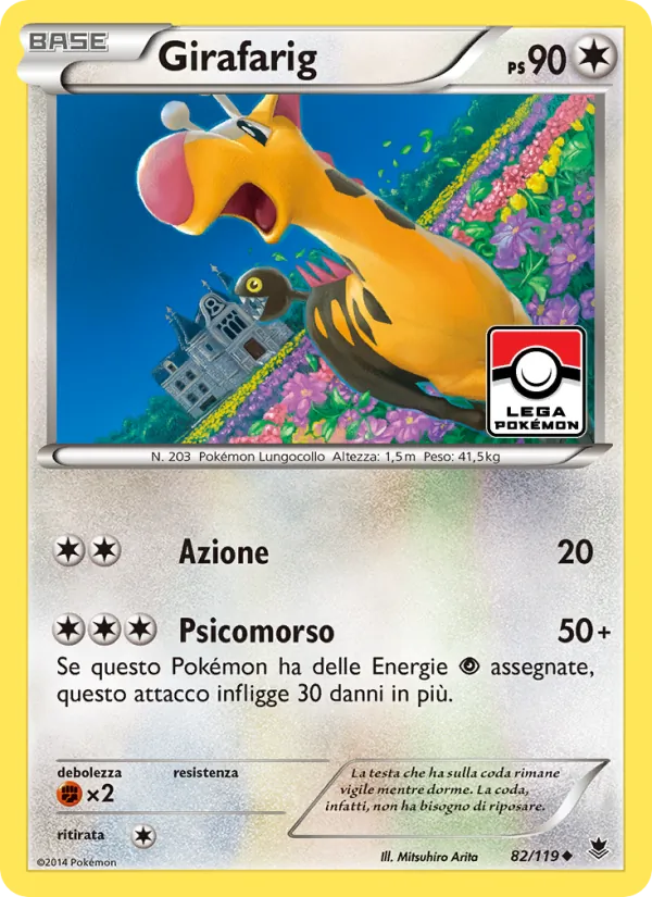 Girafarig – Forze Spettrali 82