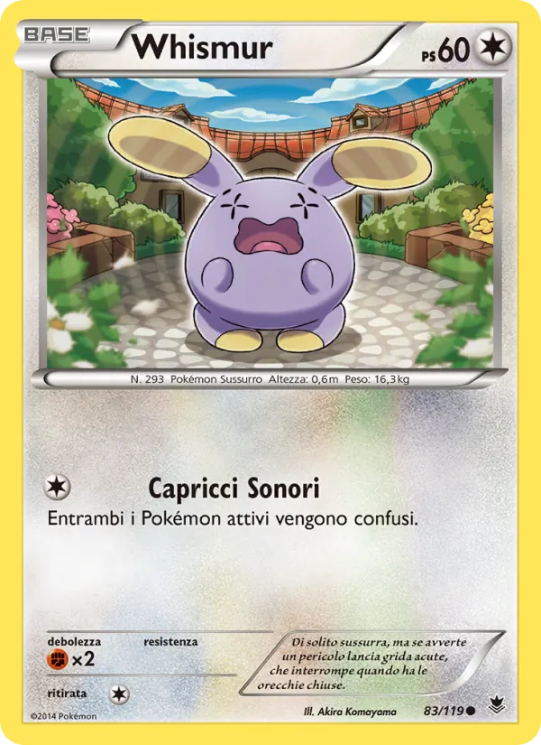 Whismur – Forze Spettrali 83
