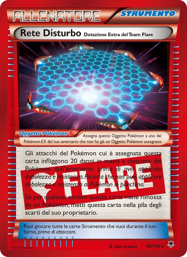 Rete Disturbo [Dotazione Extra del Team Flare] – Forze Spettrali 98