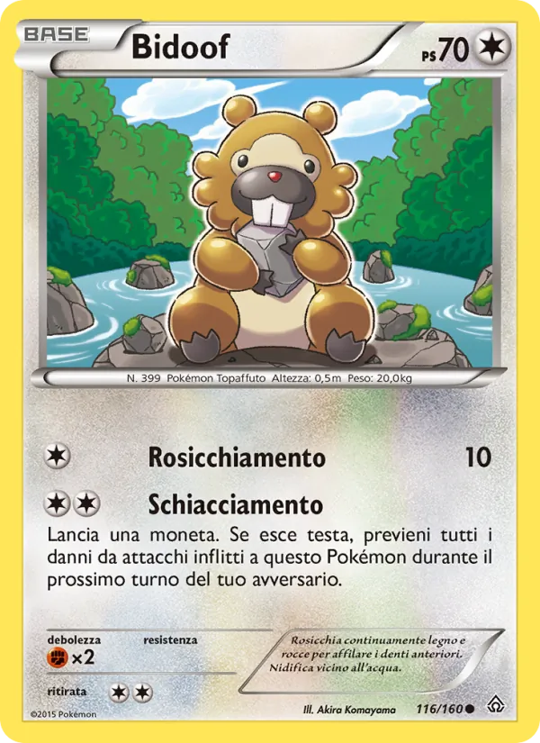Bidoof – Scontro Primordiale 116