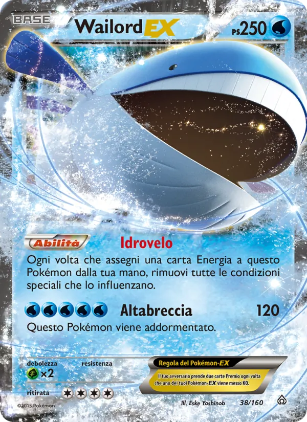 Wailord EX – Scontro Primordiale 38