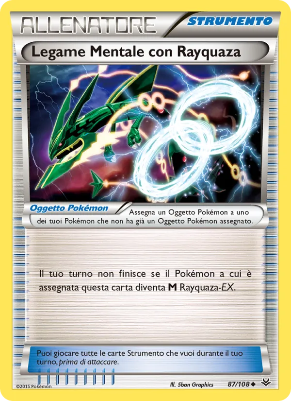 Legame Mentale con Rayquaza – Furie Volanti 87