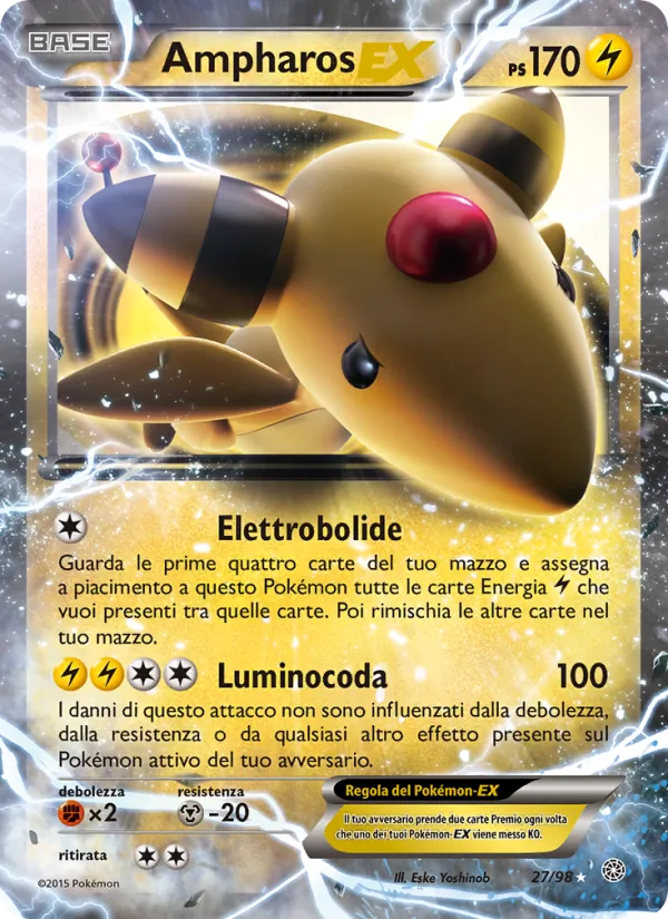 Ampharos EX – Antiche Origini 27