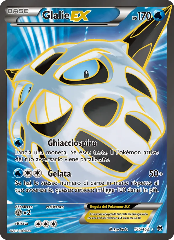Glalie EX – Turbo Blitz 155