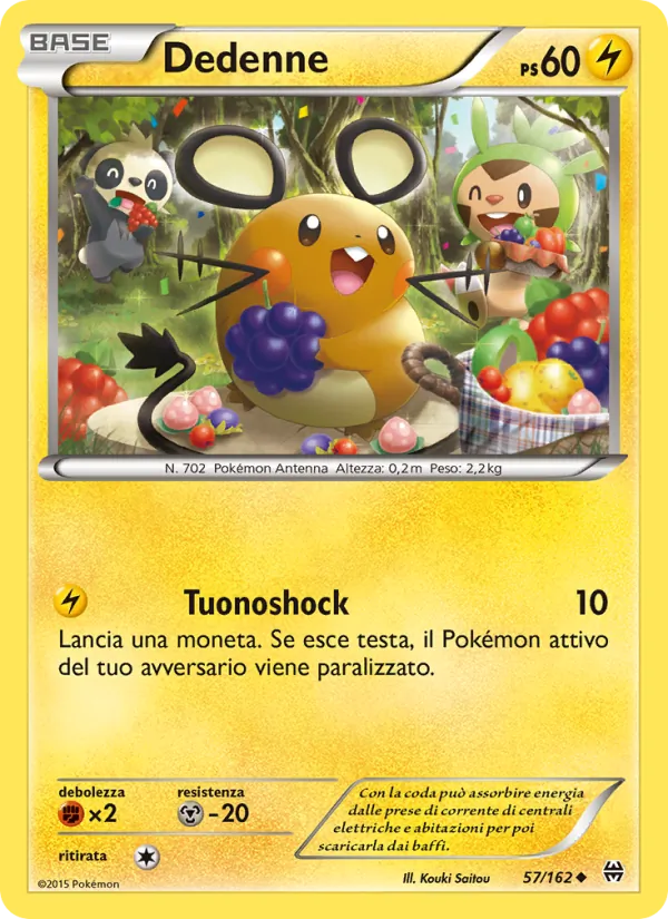 Dedenne – Turbo Blitz 57