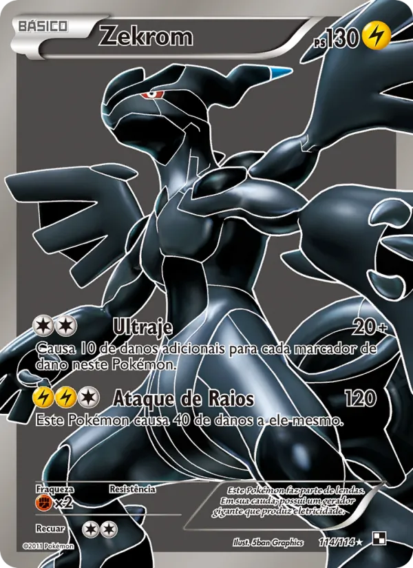 Zekrom – Black & White 114