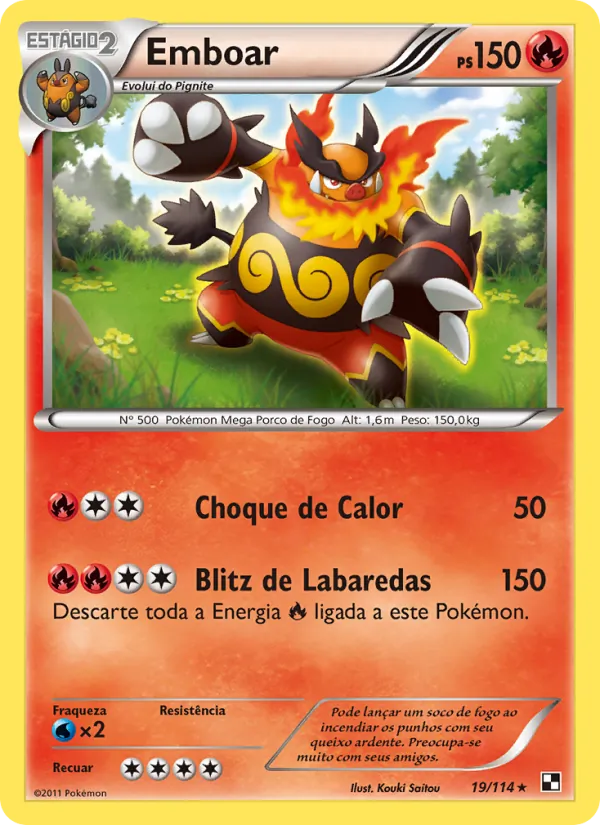 Emboar – Black & White 19