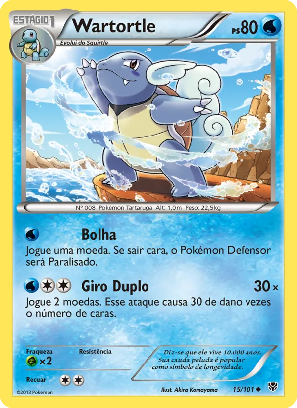 Wartortle – Explosão de Plasma 15