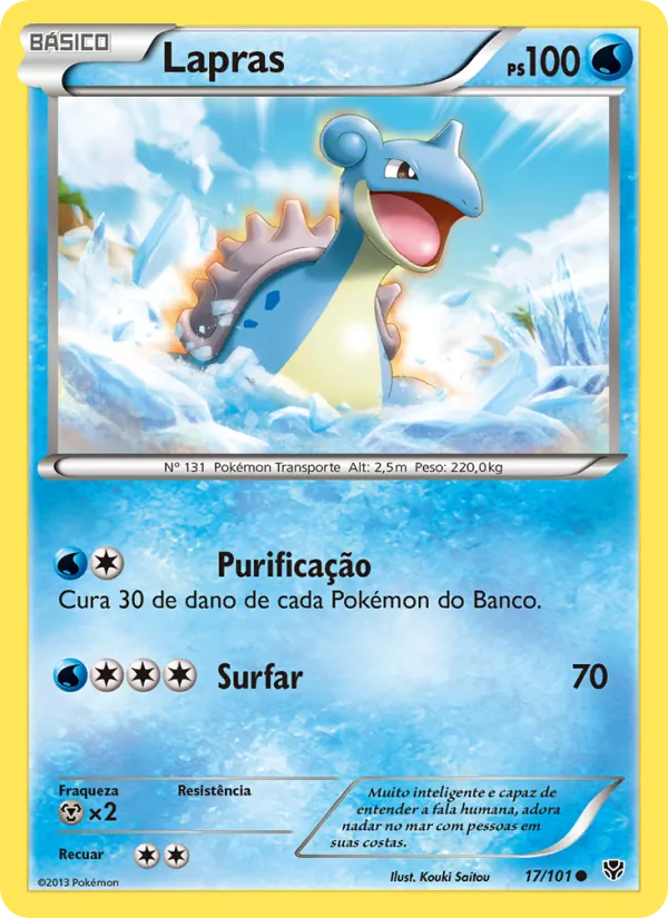 Lapras – Explosão de Plasma 17