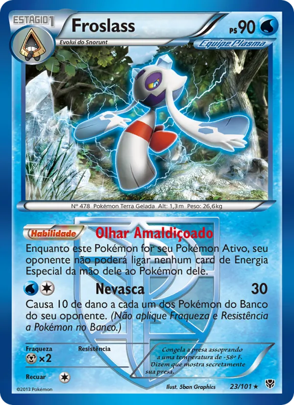 Froslass – Explosão de Plasma 23