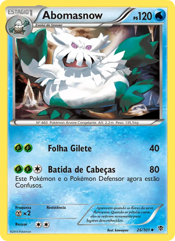 Abomasnow – Explosão de Plasma 26