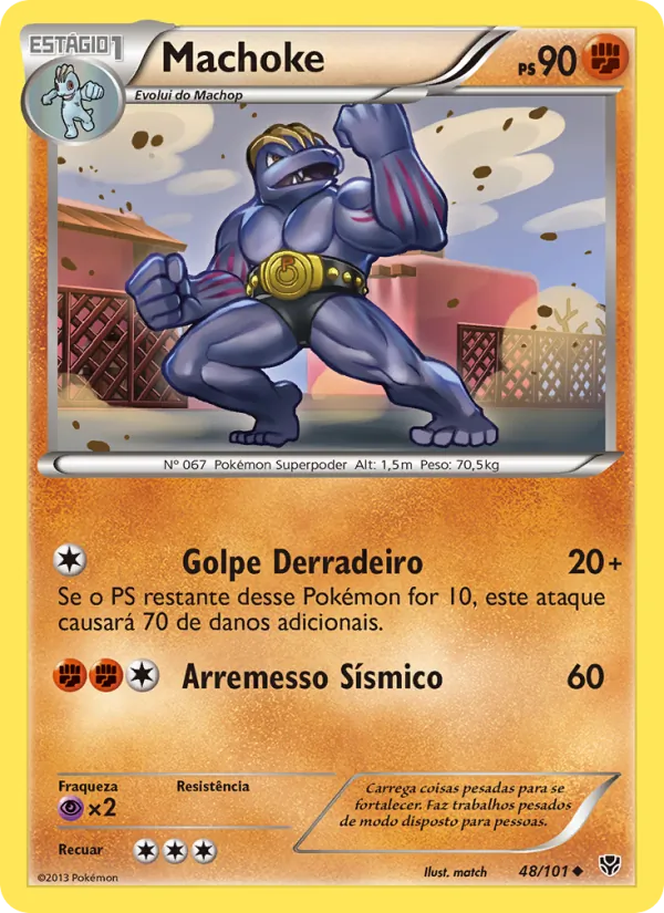 Machoke – Explosão de Plasma 48