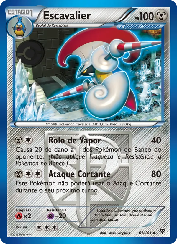 Escavalier – Explosão de Plasma 61
