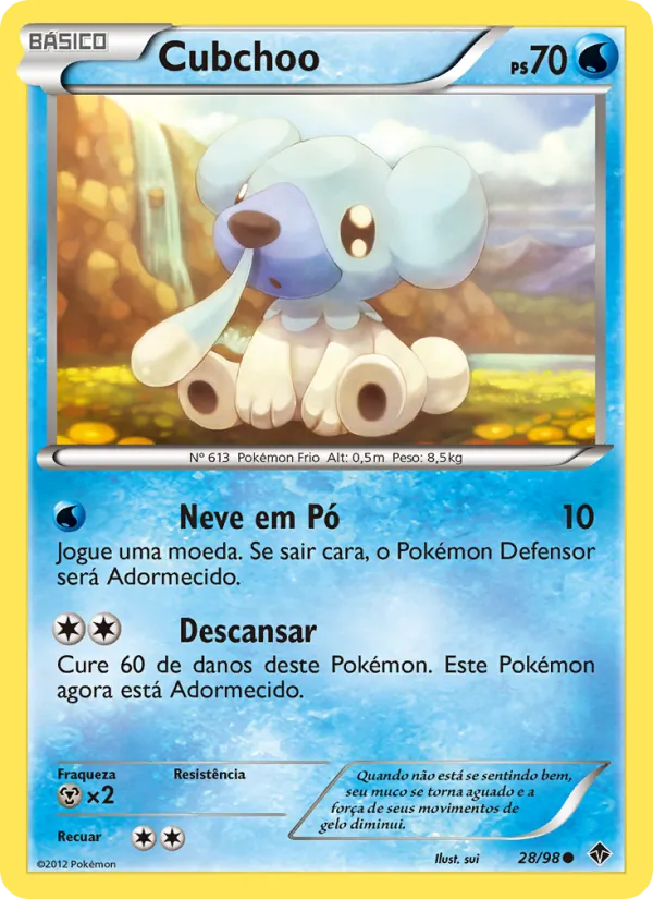 Cubchoo – Poderes Emergentes 28