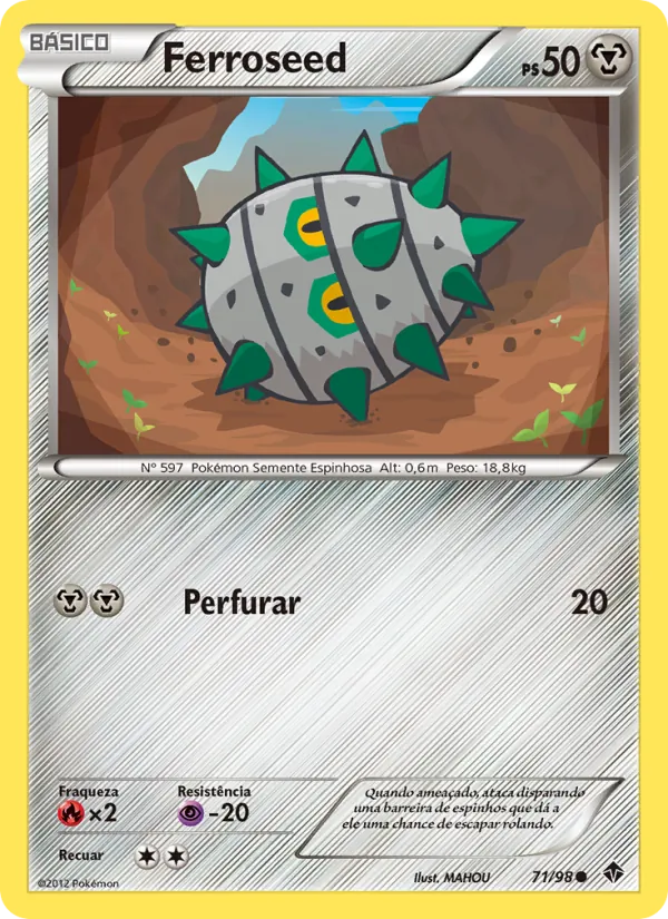 Ferroseed – Poderes Emergentes 71