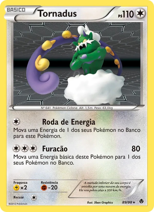 Tornadus – Poderes Emergentes 89