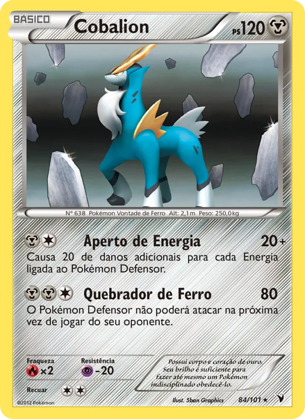 Cobalion – Vitórias Nobres 84