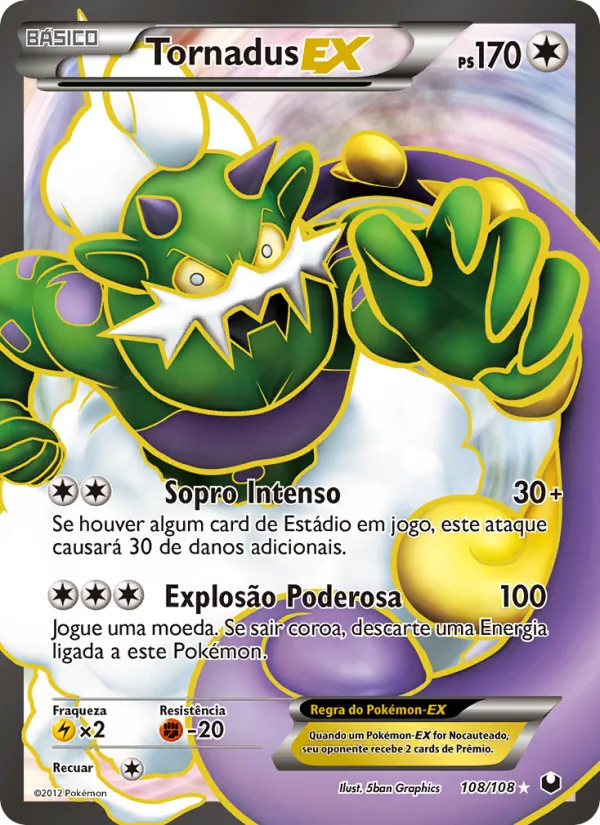Tornadus-EX – Exploradores da Escuridão 108