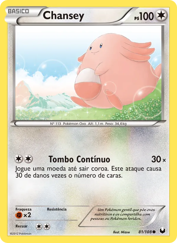 Chansey – Exploradores da Escuridão 81