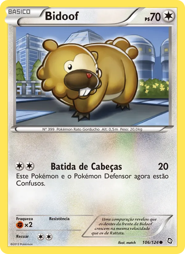Bidoof – Dragões Enaltecidos 106