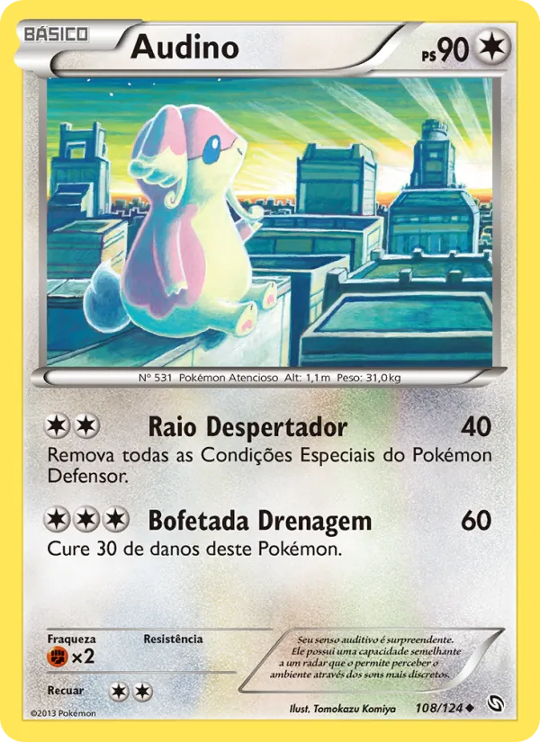 Audino – Dragões Enaltecidos 108