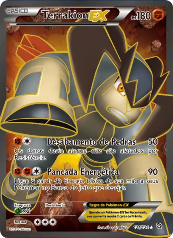 Terrakion-EX – Dragões Enaltecidos 121