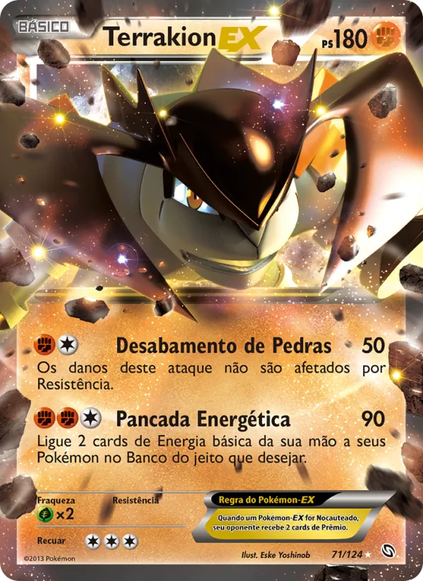 Terrakion-EX – Dragões Enaltecidos 71