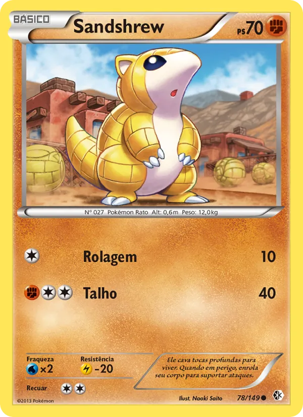 Sandshrew – Fronteiras Cruzadas 78
