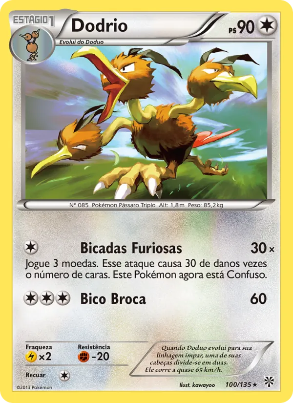 Dodrio – Tempestade de Plasma 100