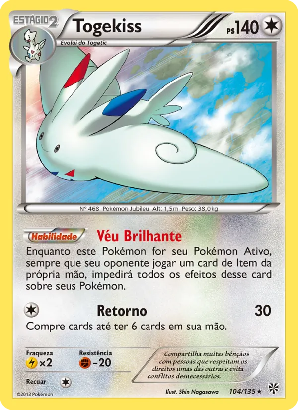Togekiss – Tempestade de Plasma 104