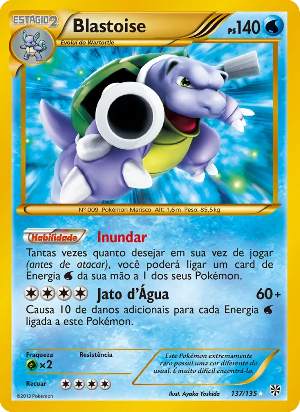 Blastoise – Tempestade de Plasma 137