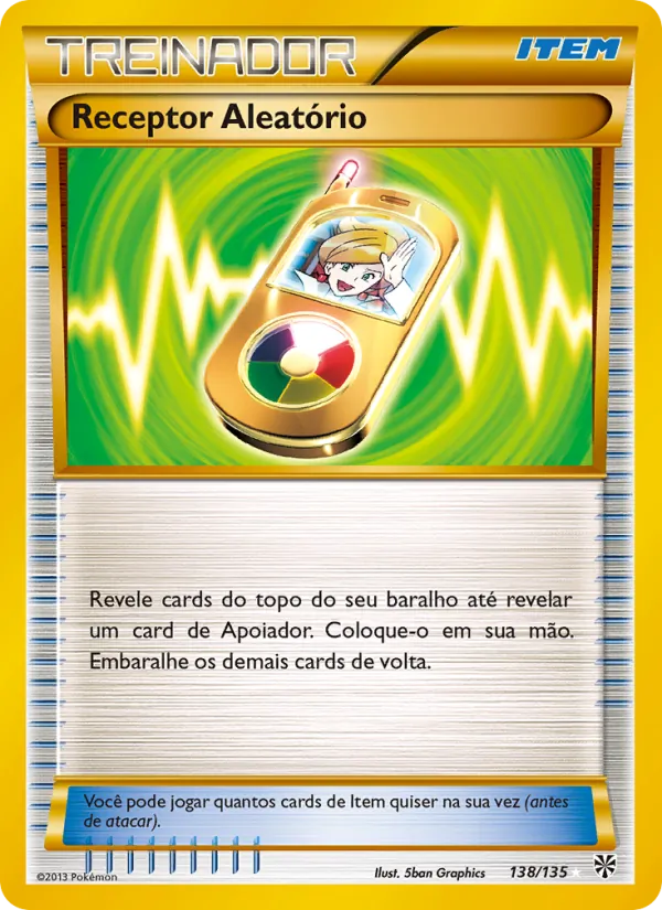 Receptor Aleatório – Tempestade de Plasma 138